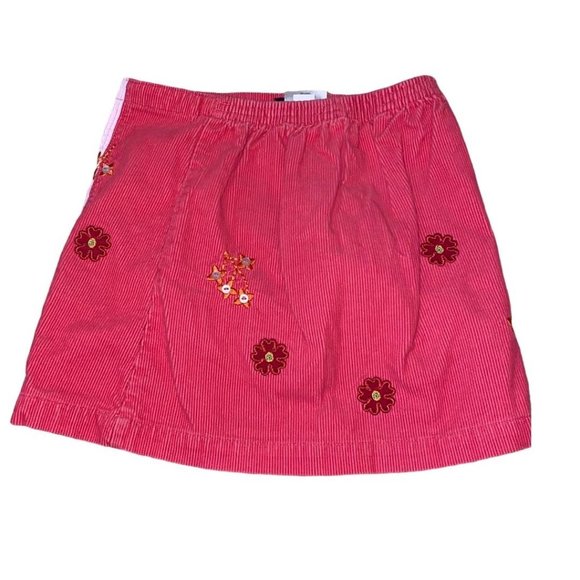 Lands’ End pink Sz 5 corduroy Skort - Picture 2 of 3